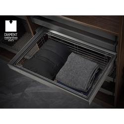 Kosz druciany SYMPHONY 60 - P35 - Antracyt (WB-660-600)