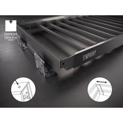 Kosz druciany SYMPHONY 60 - P35 - Antracyt (WB-660-600)