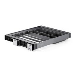 Wieszak na spodnie + organizer na biżuterię SYMPHONY 80 - P35 - Antracyt (WB-664-800)