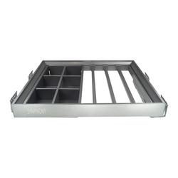 Wieszak na spodnie + organizer na biżuterię SYMPHONY 80 - P35 - Antracyt (WB-664-800)