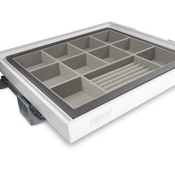 Organizer na biżuterię SYMPHONY 70 - P1 - Biały (WB-665-700)