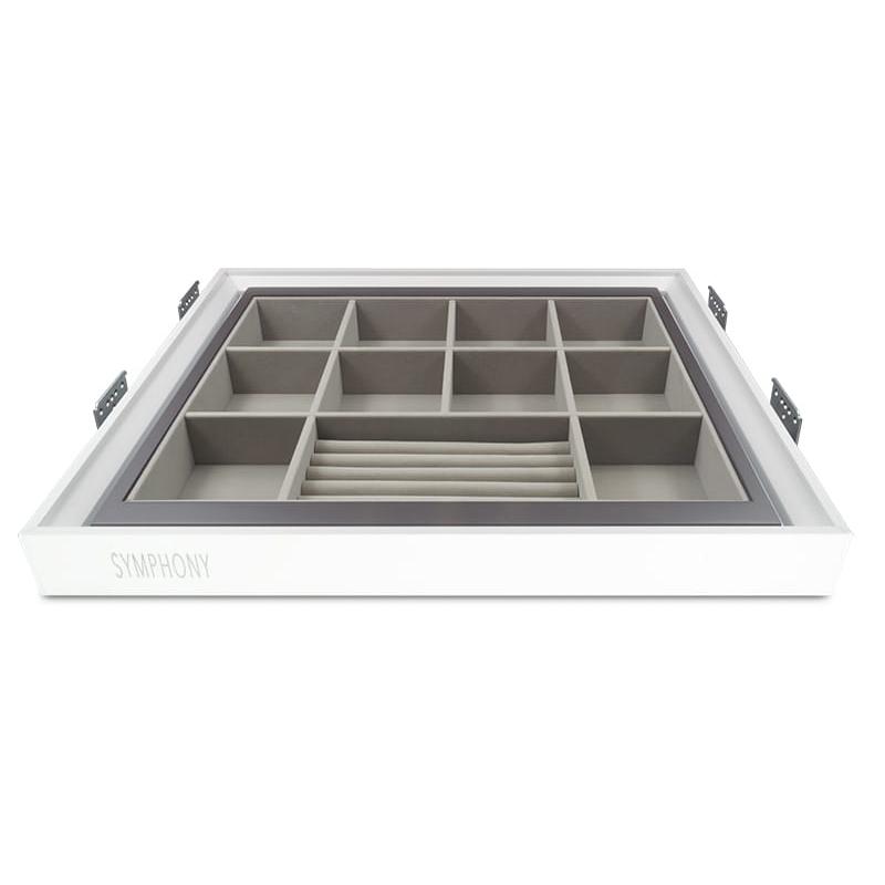 Organizer na biżuterię SYMPHONY 70 - P1 - Biały (WB-665-700)