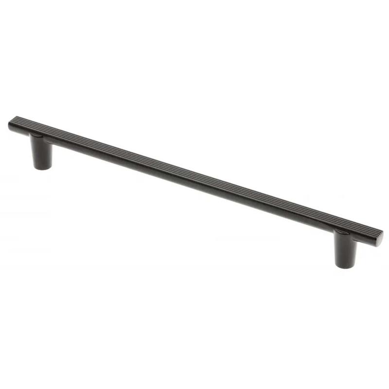 Uchwyt meblowy GTV RAY, C-192 mm, L-232 mm, ZnAl, czarny mat