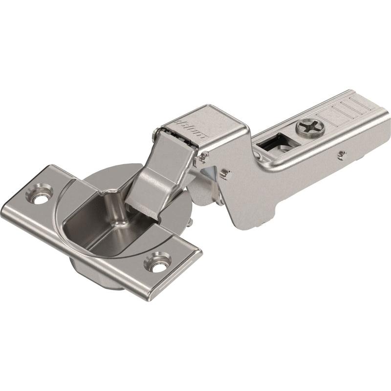 CLIP TOP zawias 110°,wpuszczany,ze sprężyną,puszka na wkręty(stosować z ClipTopBlumot.110°) 71T3750 MB V50 NI