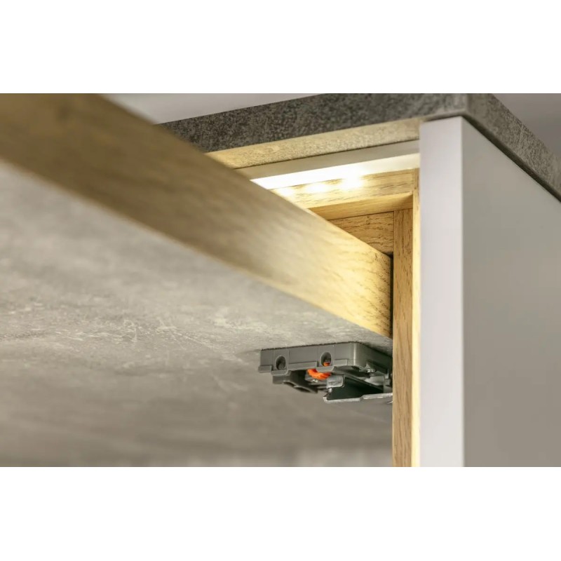 GTV prowadnica MODERN SLIDE ze spowalniaczem (pełny wysuw) 550mm