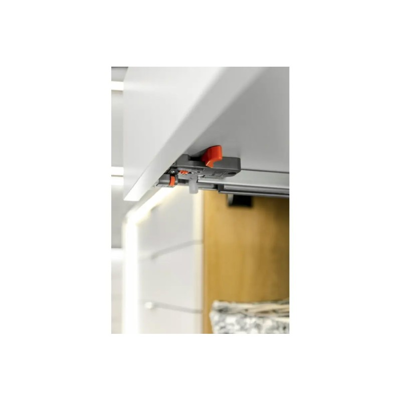 GTV prowadnica MODERN SLIDE ze spowalniaczem (pełny wysuw) 550mm
