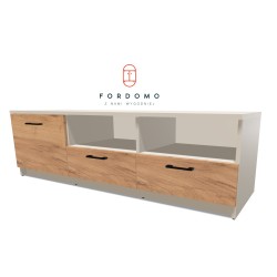 Szafka RTV stojąca na cokole z 2 szufladami (L)