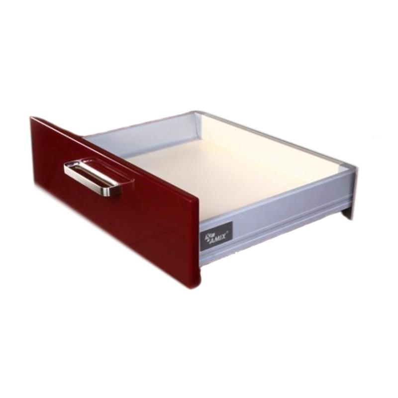 Szuflada Amix System Box TB 10 650 mm – Niski Szary
