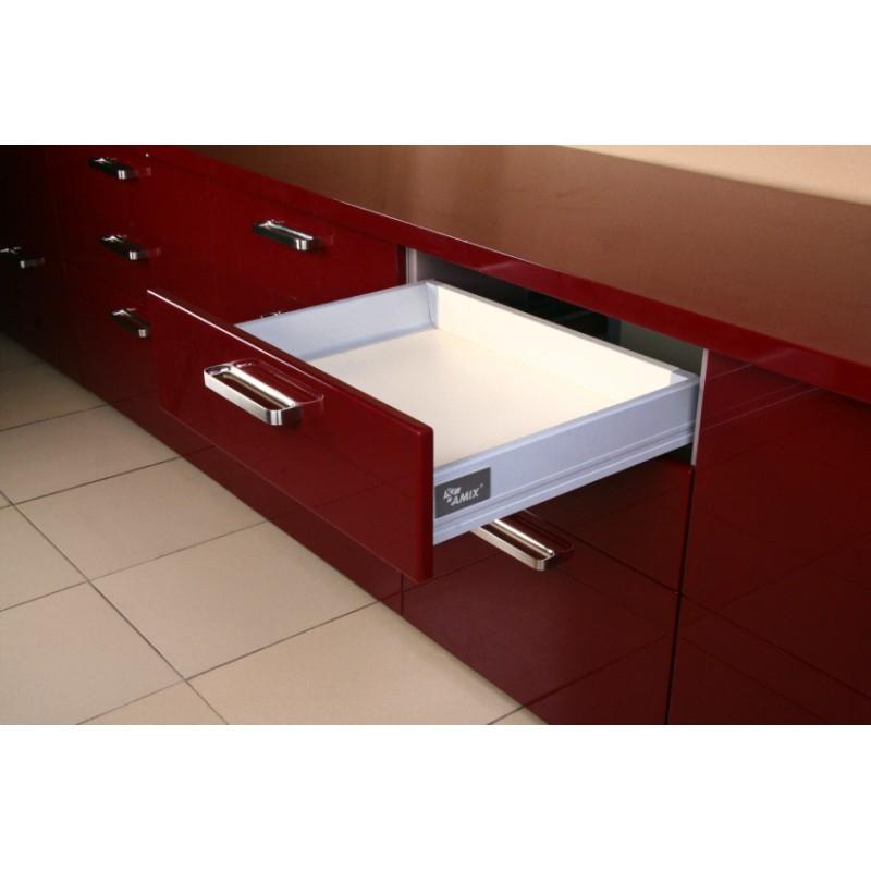 Szuflada Amix System Box TB 10 650 mm – Niski Szary