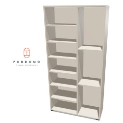 Regał na nóżkach z 2 kolumnami