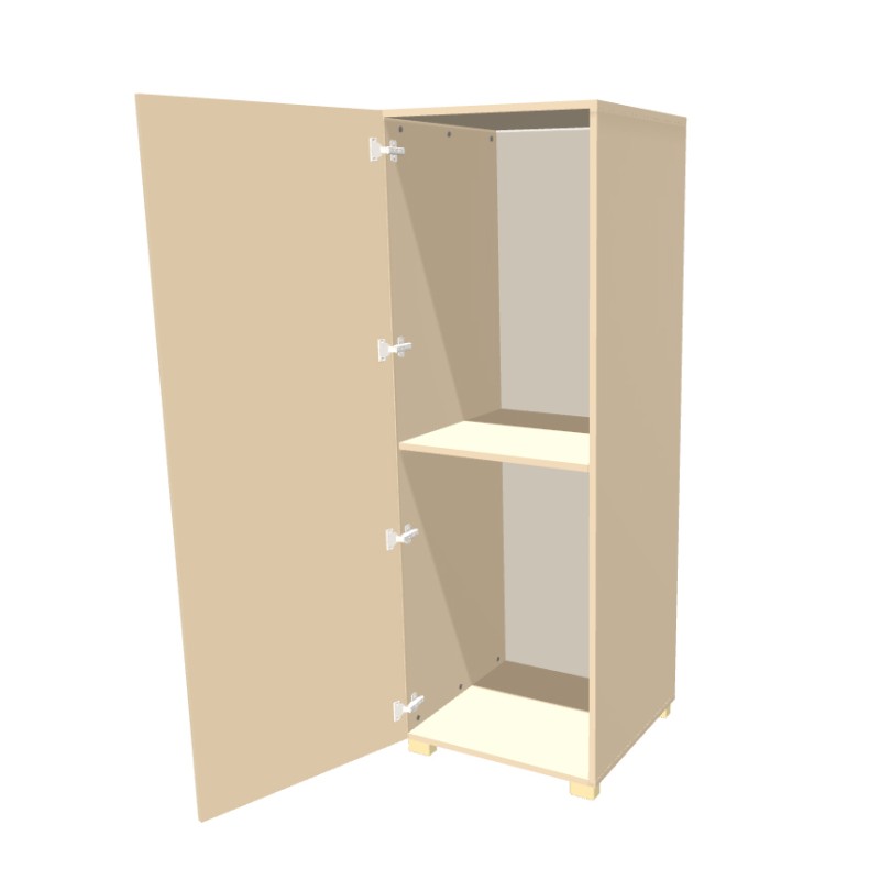 Szafa na nóżkach jednodrzwiowa z półkami