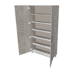 Szafa na nóżkach dwudrzwiowa z półkami