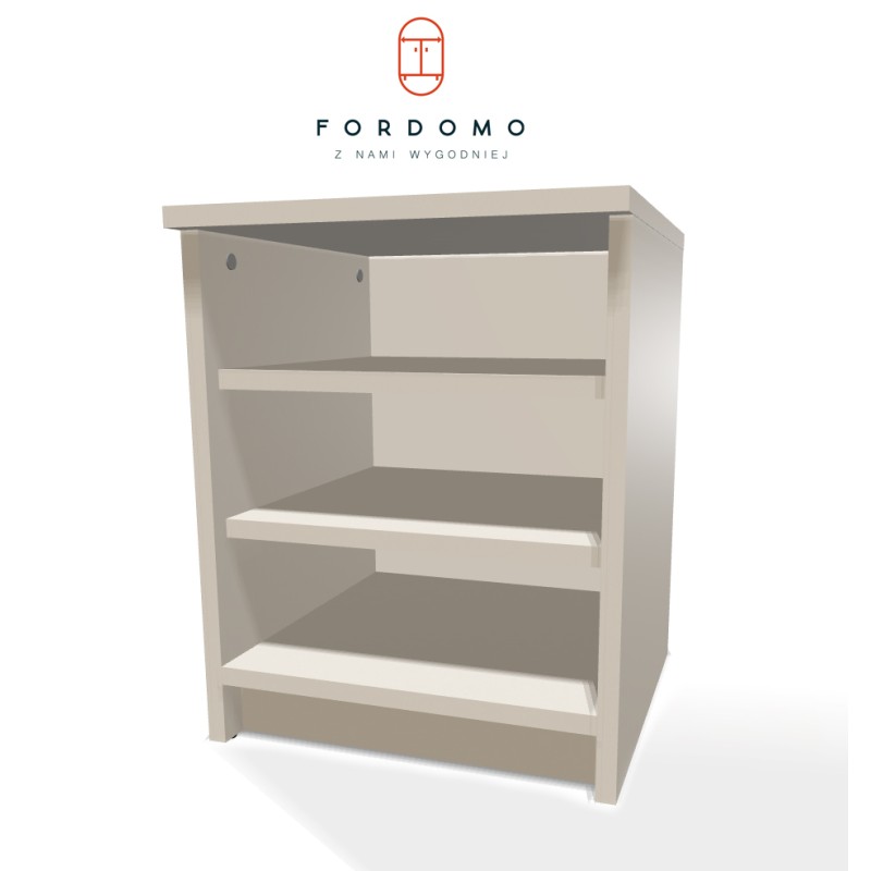 Kontenerek na cokole otwarty