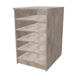 Kontenerek na cokole otwarty