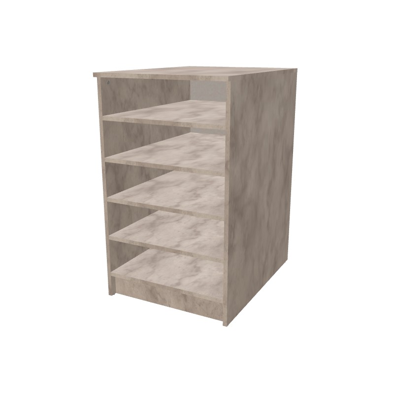 Kontenerek na cokole otwarty