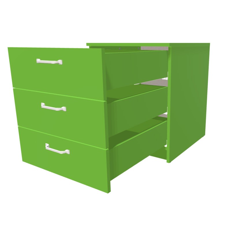 Kontenerek na cokole z szufladami