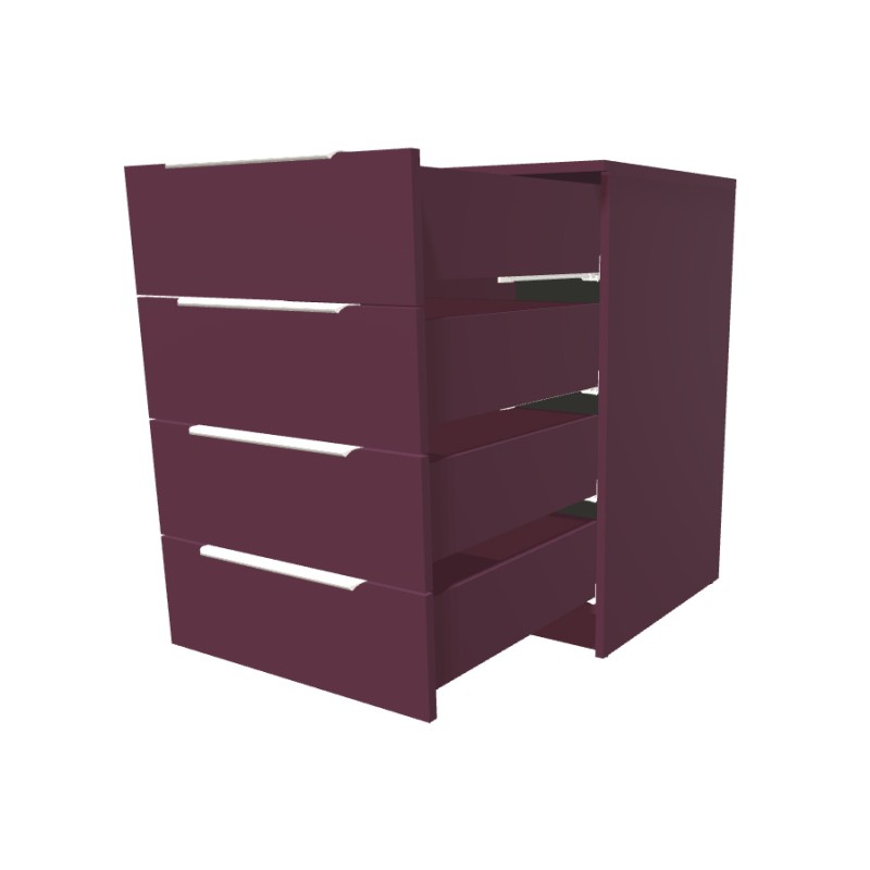 Kontenerek na cokole z szufladami