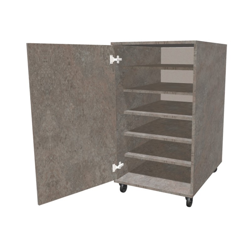 Kontenerek na kółkach jednodrzwiowy