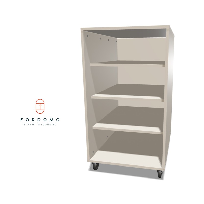 Kontenerek na kółkach otwarty