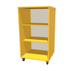 Kontenerek na kółkach otwarty