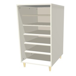 Kontenerek na nóżkach otwarty