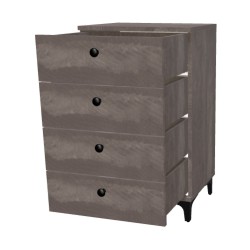 Kontenerek na nóżkach z szufladami