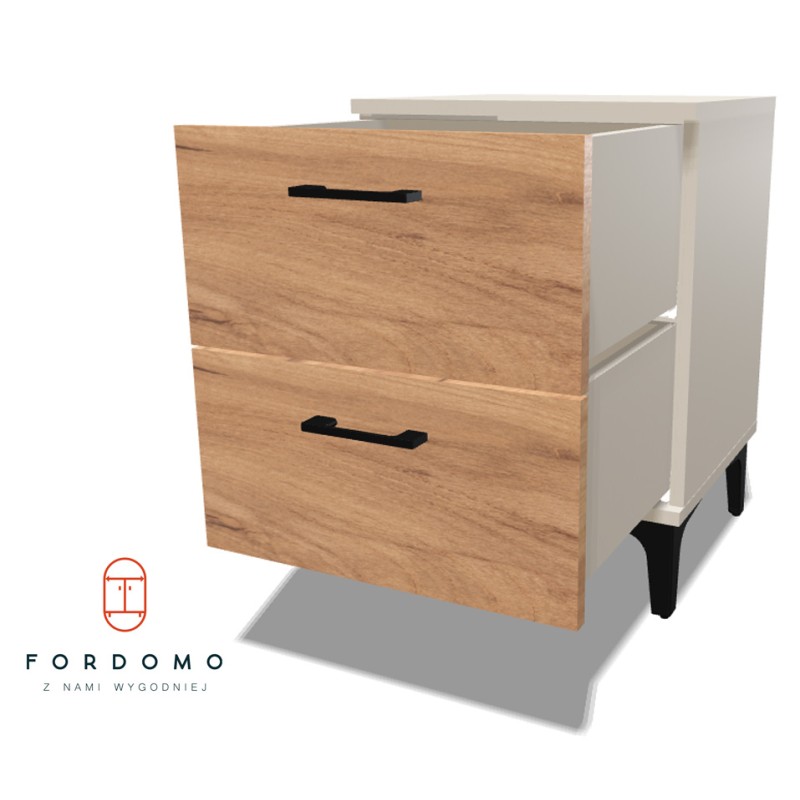 Kontenerek na nóżkach z szufladami