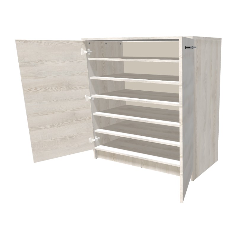 Komoda na cokole dwudrzwiowa