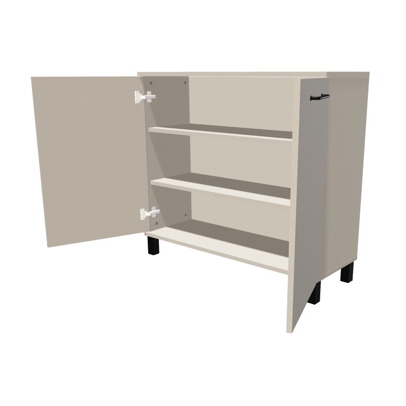 Komoda na nóżkach dwudrzwiowa