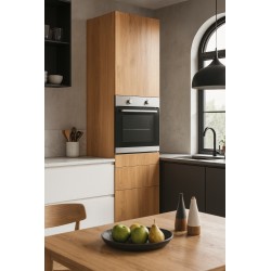 Słupek do zabudowy piekarnika z 3 szufladami