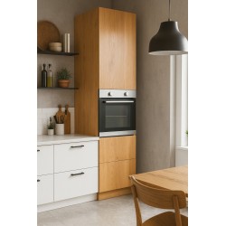 Słupek do zabudowy piekarnika z 2 szufladami