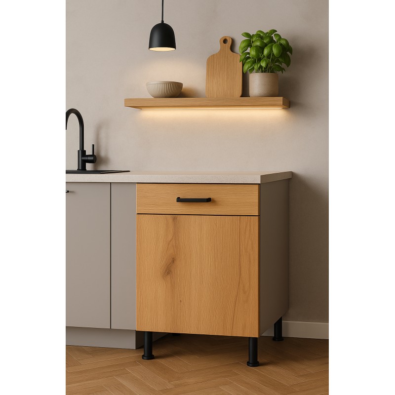 Szafka dolna jednodrzwiowa z szufladą