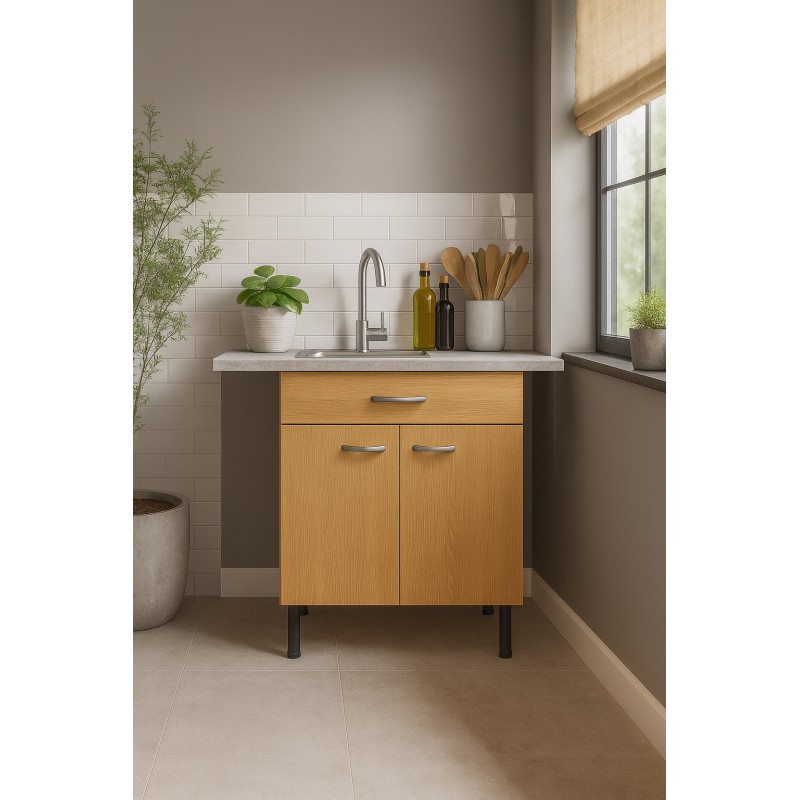 Szafka dolna dwudrzwiowa z szufladą