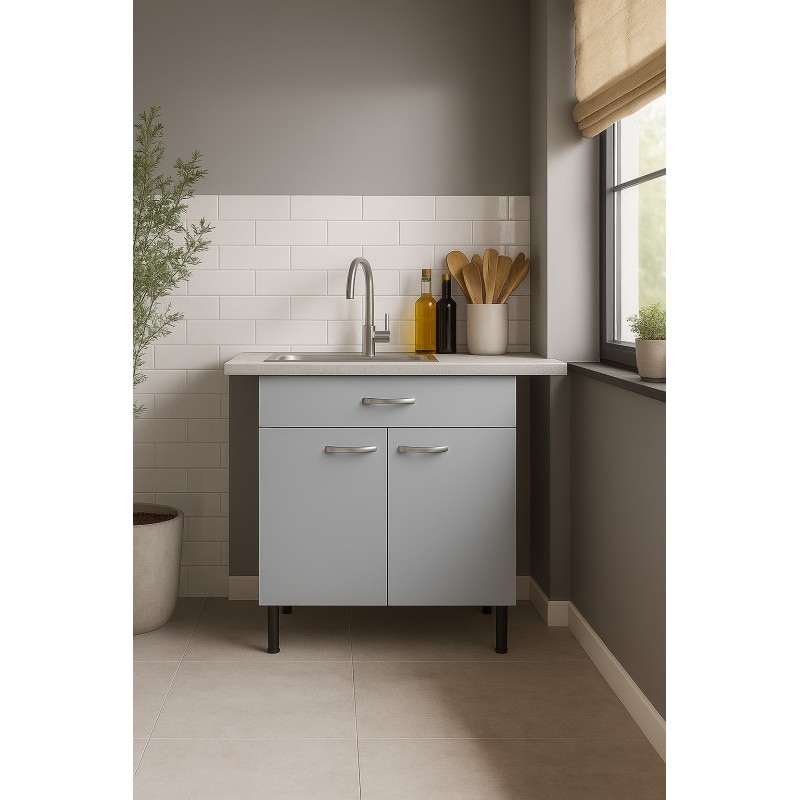 Szafka dolna dwudrzwiowa z szufladą