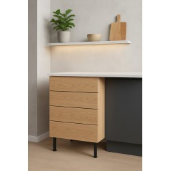 Szafka dolna z 4 szufladami