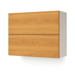Szafka górna z 2 frontami uchylnymi