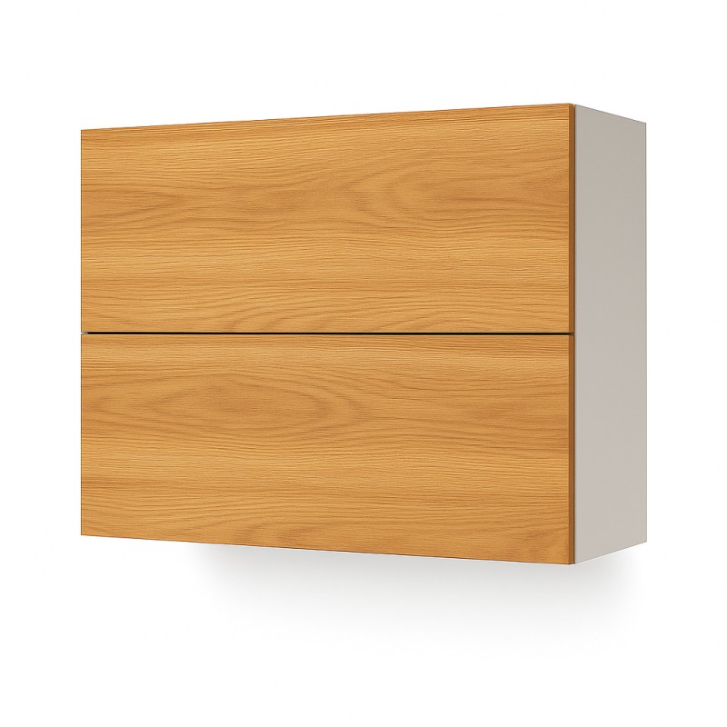 Szafka górna z 2 frontami uchylnymi