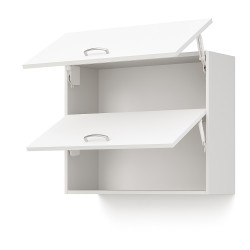 Szafka górna z 2 frontami uchylnymi