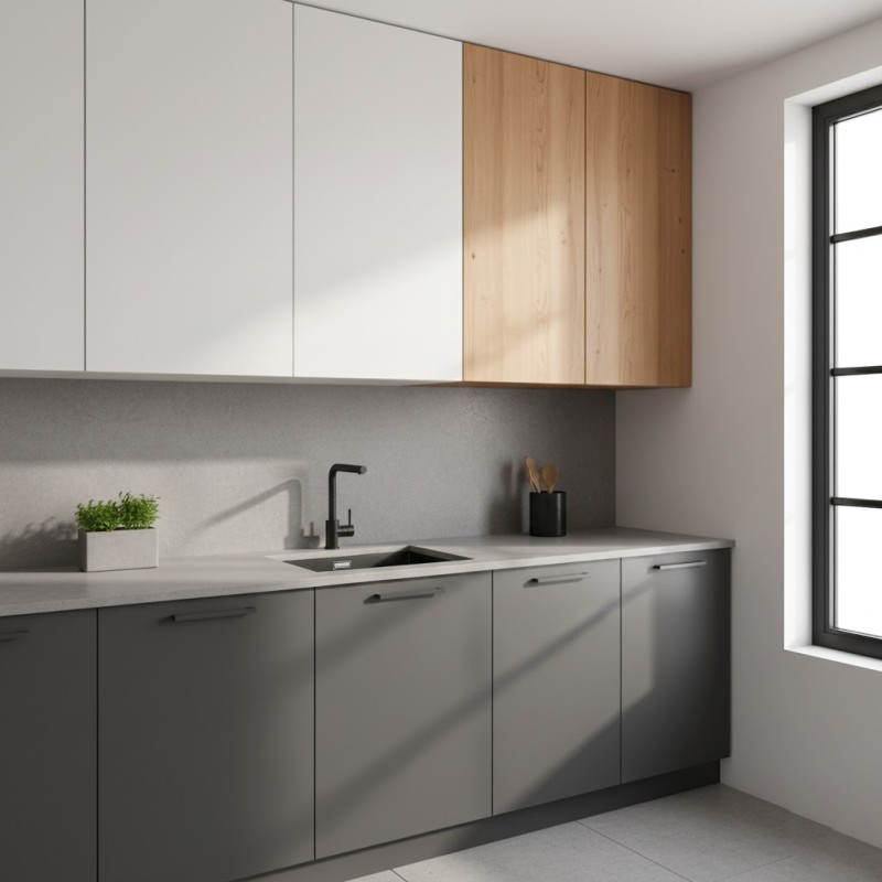 Szafka górna narożna 45° lewa