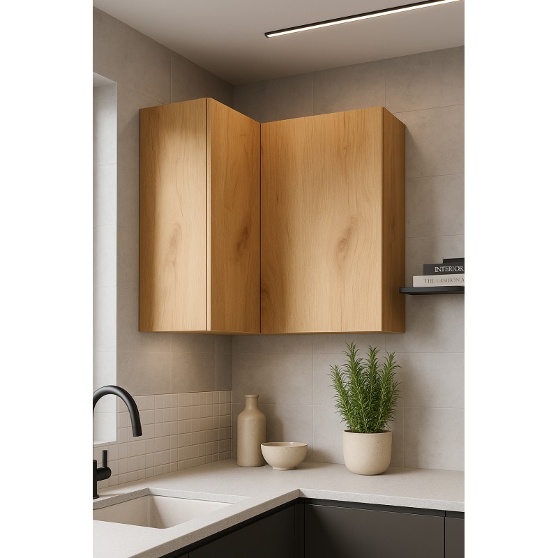 Szafka górna narożna 90° prawa