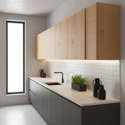 Szafka górna narożna prosta prawa