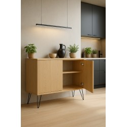 Komoda na nóżkach dwudrzwiowa