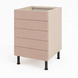 Szafka dolna z 5 szufladami