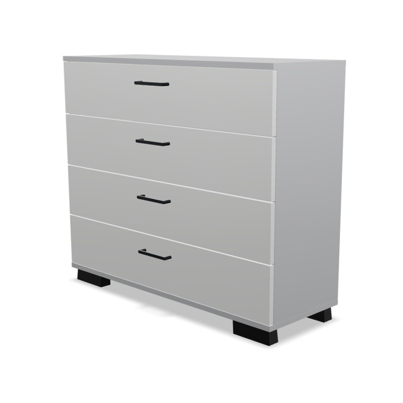 Komoda na nóżkach z szufladami