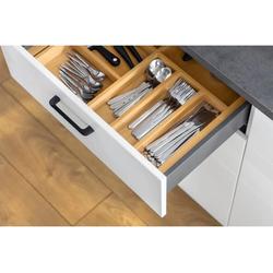 Szuflada GTV AXISPRO, H=86 mm, L=400 mm, cichy domyk, pełny wysuw, antracyt (PB-AXISPRO-KPL400A)