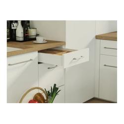 Szuflada GTV AXISPRO, H=86mm, L=400mm, cichy domyk, pełny wysuw, biały (PB-AXISPRO-KPL400A1)