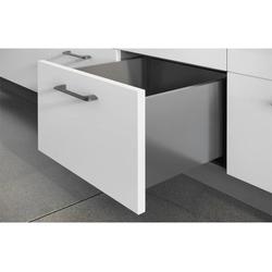 Szuflada GTV AXISPRO, H=200 mm, L=550 mm, cichy domyk, pełny wysuw, biały (PB-AXISPRO-KPL550D1)