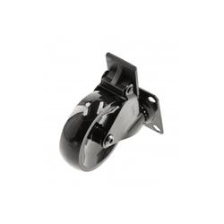 Rolka meblowa GTV CALIBRO fi75 z hamulcem H-97 czarna