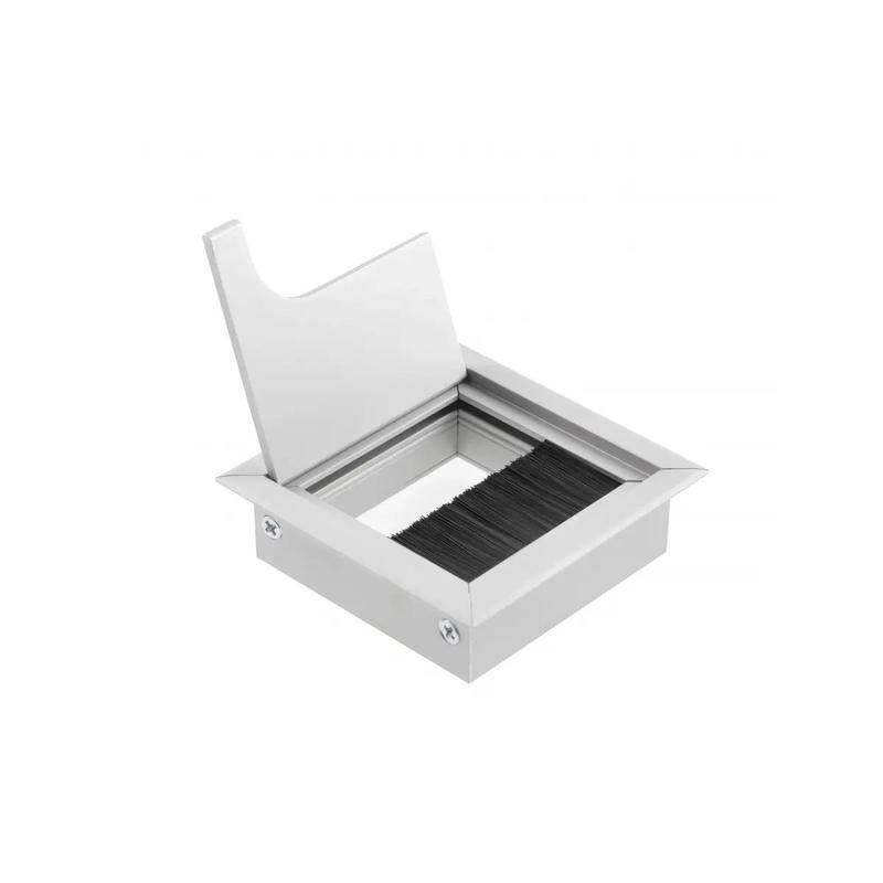 Przepust kablowy GTV Merida 80x80 mm aluminium – do biur i warsztatów