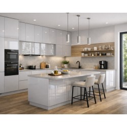 Konfigurator frontów – front połyskowy jasnoszary 112 AG | FORDOMO